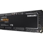 SAMSUNG 970 EVO PLUS M.2 2280 1TB PCIe Gen 3.0 x4, NVMe 1.3 V-NAND Internal Solid State Drive (SSD) MZ-V7S1T0B/AM