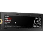 SAMSUNG 980 PRO SSD with Heatsink 1TB, PCIe 4.0 M.2 2280, Speeds Up-to 7,000MB/s, Best for High End Computing, Workstations and Compatible with Playstation5 (MZ-V8P1T0CW)