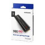 SAMSUNG 980 PRO SSD with Heatsink 2TB, PCIe 4.0 M.2 2280, Speeds Up-to 7,000MB/s, Best for High End Computing, Workstations and Compatible with Playstation5 (MZ-V8P2T0CW)