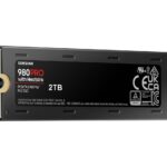 SAMSUNG 980 PRO SSD with Heatsink 2TB, PCIe 4.0 M.2 2280, Speeds Up-to 7,000MB/s, Best for High End Computing, Workstations and Compatible with Playstation5 (MZ-V8P2T0CW)