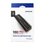 SAMSUNG 980 PRO SSD with Heatsink 2TB, PCIe 4.0 M.2 2280, Speeds Up-to 7,000MB/s, Best for High End Computing, Workstations and Compatible with Playstation5 (MZ-V8P2T0CW)