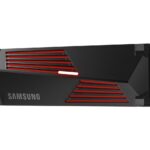 SAMSUNG 990 PRO M.2 2280 4TB PCI-Express Gen 4.0 x4, NVMe 2.0 V7 V-NAND 3bit MLC Internal Solid State Drive (SSD) MZ-V9P4T0CW. W/Heatsink