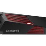 SAMSUNG 990 PRO M.2 2280 4TB PCI-Express Gen 4.0 x4, NVMe 2.0 V7 V-NAND 3bit MLC Internal Solid State Drive (SSD) MZ-V9P4T0CW. W/Heatsink