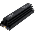 Crucial T700 GEN5 NVME M.2 SSD w/ Heatsink 2280 1TB PCI-Express 5.0 x4 TLC NAND2 Internal Solid State Drive (SSD) CT1000T700SSD5