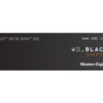 Western Digital WD_BLACK SN770 M.2 2280 500GB PCIe Gen4 16GT/s, up to 4 Lanes Internal Solid State Drive (SSD) WDS500G3X0E