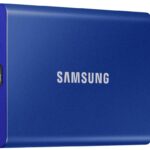 Samsung T7 Portable SSD - 1 TB - USB 3.2 Gen.2 Externe SSD Indigo Blue (MU-PC1T0H/WW)