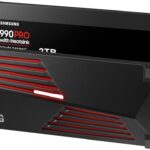 Samsung 990 PRO 2TB PCIe 4.0 (up to 7450 MB/s) NVMe M.2 (2280) Internal Solid State Drive (SSD) (MZ-V9P2T0BW)