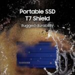 SAMSUNG MU-PE1T0K/WW Portable SSD T7 Shield 1TB Beige