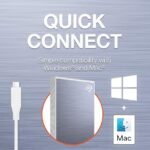Seagate One Touch SSD 1TB External SSD Portable (STKG1000402)