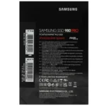 SAMSUNG 980 PRO M.2 2280 1TB PCI-Express Gen 4.0 x4, NVMe 1.3c Samsung V-NAND 3-bit MLC Internal Solid State Drive (SSD) MZ-V8P1T0BW