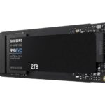 SAMSUNG SSD 990 EVO 2TB PCIe 4.0 x4 and PCIe 5.0 x2 M.2 2280 Up to 5,000MB/s NVMe 2.0 Internal Solid State Drive MZ-V9E2T0BW