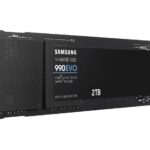 SAMSUNG SSD 990 EVO 2TB PCIe 4.0 x4 and PCIe 5.0 x2 M.2 2280 Up to 5,000MB/s NVMe 2.0 Internal Solid State Drive MZ-V9E2T0BW