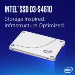Intel D3-S4610 3.84TB 3D TLC SATA 6Gb/s 2.5-Inch Data Center SSD SSDSC2KG038T801
