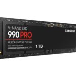 Samsung 1TB 990 PRO M.2 PCI Express 4.0 V-NAND MLC NVMe Internal Solid State Drive MZ-V9P1T0BW