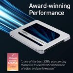 Crucial MX500 1TB 3D NAND SATA 2.5 Inch Internal SSD, up to 560 MB/s - CT1000MX500SSD1