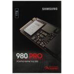 SAMSUNG 980 PRO M.2 2280 1TB PCI-Express Gen 4.0 x4, NVMe 1.3c Samsung V-NAND 3-bit MLC Internal Solid State Drive (SSD) MZ-V8P1T0BW