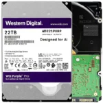 WD Purple Pro WD221PURP 22TB 7200 RPM 512MB Cache SATA 6.0Gb/s 3.5" Internal Hard Drive