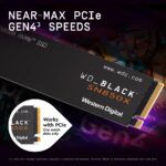 WD_BLACK SN850X NVMe M.2 2280 4TB PCI-Express 4.0 x4 Internal Solid State Drive (SSD) WDS400T2X0E