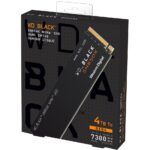 WD_BLACK SN850X NVMe M.2 2280 4TB PCI-Express 4.0 x4 Internal Solid State Drive (SSD) WDS400T2X0E