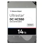 Western Digital WUH721814AL5204 Hard Drive 14TB SAS 12Gb/s 3.5in 7200 RPM 512MB SE - Ultrastar DC HC550