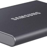 Samsung T7 Portable SSD - 500 GB - USB 3.2 Gen.2 Externe SSD Titan Gray (MU-PC500T/WW)