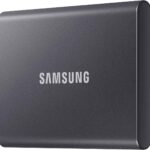 Samsung T7 Portable SSD - 500 GB - USB 3.2 Gen.2 Externe SSD Titan Gray (MU-PC500T/WW)
