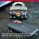 SanDisk 4TB Extreme Portable SSD - Up to 1050MB/s, USB-C, USB 3.2 Gen 2, IP65 Water and Dust Resistance, Updated Firmware - External Solid State Drive - SDSSDE61-4T00-G25