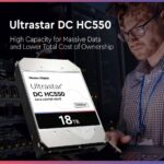 WD Ultrastar DC HC550 18TB Hard Drive 3.5" Internal 512MB SATA 7200 RPM 512E SE NP3 DC HC550 0F38459 (WUH721818ALE6L4)