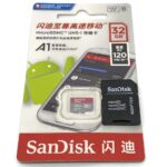 SanDisk Ultra 32GB Micro SD Card 120MB/s with Adapter, SDHC Class 10 UHS-I Memory Card - SDSQUNC-032G-ZN3MN