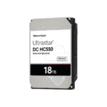 WD Ultrastar DC HC550 18TB Hard Drive 3.5" Internal 512MB SATA 7200 RPM 512E SE NP3 DC HC550 0F38459 (WUH721818ALE6L4)