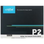 Crucial P2 500GB M.2 2280 NVMe PCIe 3.0 x4 CT500P2SSD8
