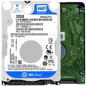 144n38qoc1mcz8jm3rbc.webp WD Blue 320GB 2.5" 8MB WD3200LPVX HDD Hard Disk Drive