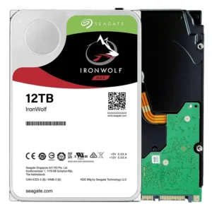1JW-001N-00027-V01.webp Seagate IronWolf 12TB NAS Hard Drive 7200 RPM 256MB Cache SATA 6.0Gb/s CMR 3.5" Internal HDD for RAID Network Attached Storage NE-ST12000VN0008