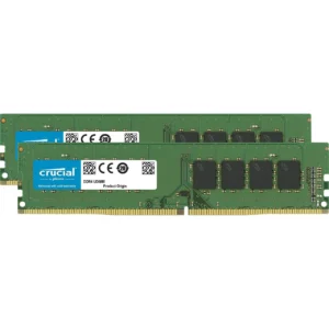 20-156-269-V01.webp Crucial 32GB (2 x 16GB) 288-Pin PC RAM DDR4 3200 (PC4 25600) Desktop Memory Model CT2K16G4DFRA32A