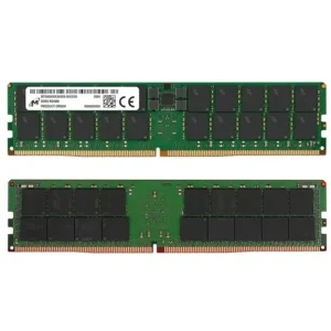 20-156-335-01.webp Micron 64GB DDR5 SDRAM - ECC - Registered - DDR5 4800 - Dual Rank -CL40 - 1.10v - Server Memory