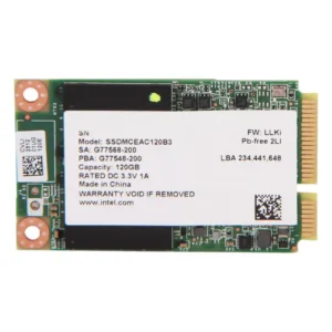 20-167-144-02.webp Intel 525 Series Lincoln Crest SSDMCEAC120B301 mSATA 120GB SATA III MLC Internal Solid State Drive (SSD)