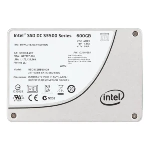 20-167-156-04.webp Intel DC S3500 SSDSC2BB600G401 2.5" 600GB SATA 3.0 6Gb/S MLC Solid State Drive