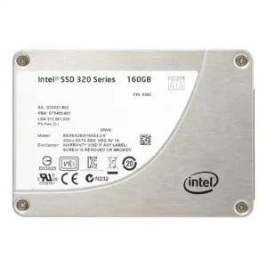 20-167-391-04.webp Intel 320 Series 2.5" 160GB SATA II MLC Internal Solid State Drive (SSD) SSDSA2BW160G3H (Recertified)