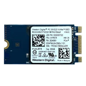 20-250-169-S01.webp Western Digital PC SN520 M.2 2242 256GB PCIe Gen3 x2 NVMe 1.3 64-layer 3D NAND Internal Solid State Drive (SSD) SDAPMUW-256G