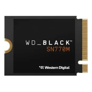 20-250-262-06.webp WD_BLACK 2TB SN770M M.2 2230 NVMe SSD for Handheld Gaming Devices, Speeds up to 5,150MB/s, TLC 3D NAND, Great for Steam Deck and Microsoft Surface - WDBDNH0020BBK-WRSN