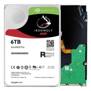 22-184-794-S05.webp Seagate IronWolf Pro 6TB NAS Hard Drive 7200 RPM 256MB Cache CMR SATA 6.0Gb/s 3.5" Internal HDD ST6000NE000