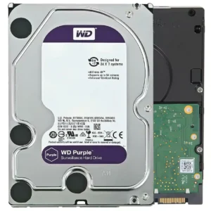 22-236-659-V01.webp WD Purple 4TB Surveillance Hard Disk Drive - 5400 RPM Class SATA 6Gb/s 64MB Cache 3.5 Inch WD40PURX