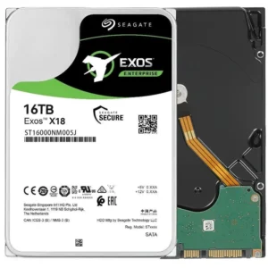 9cr7aqlb99jccabs43lw.webp Seagate Exos X18 16TB SAS 3.5" 264MB ST16000NM005J HDD Hard Disk Drive