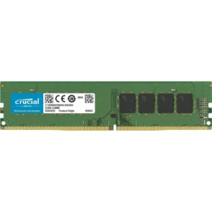 A4P0S200316wIPaq.webp Crucial 16GB 2666 MT/S 288-Pin DDR4 SDRAM UDIMM (PC4-21300) Memory Module, CL19, Unbuffered, Dual Ranked x8, Non-ECC, 1.2V