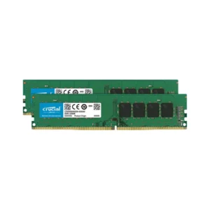 AM37S191216Esyzn.webp Crucial 8GB Kit (4GBx2) DDR4 2666 MT/s (PC4-21300) CL19 x8 UDIMM 288-Pin Memory - CT2K4G4DFS8266