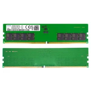 AMBVS23050410AOB415.webp Samsung M323R4GA3BB0-CQK 32GB DDR5-4800 PC5-38400 4800MHz UDIMM Non-ECC Unbuffered DIMM 288-Pin 2Rx8 1.1V Desktop Memory RAM Module