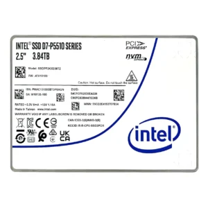 BDKWS2302090UY33B6A.webp SSDPF2KX038TZ Intel D7-P5510 Series 3.84TB U.2 PCIe NVMe 2.5" Internal SSD