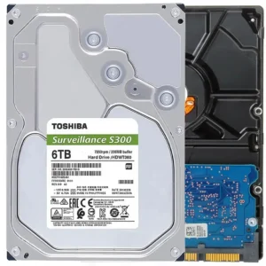 HDWT360UZSVAR.webp TOSHIBA surveillance S300 HDWT360UZSVAR 6TB 7200 RPM 256MB Cache SATA 6.0Gb/s 3.5" Internal Hard Drive - WHITE BOX