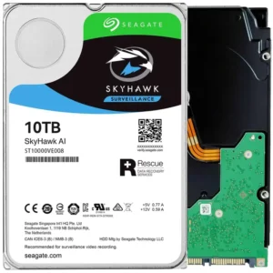 ST10000VE008.webp Seagate ST10000VE008 Skyhawk AI Internal Hard Drive 10TB 7200 RPM 256MB