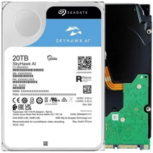 ST20000VE003.webp Seagate SkyHawk AI SATA III 3.5" Internal Hard Drive #ST20000VE003
